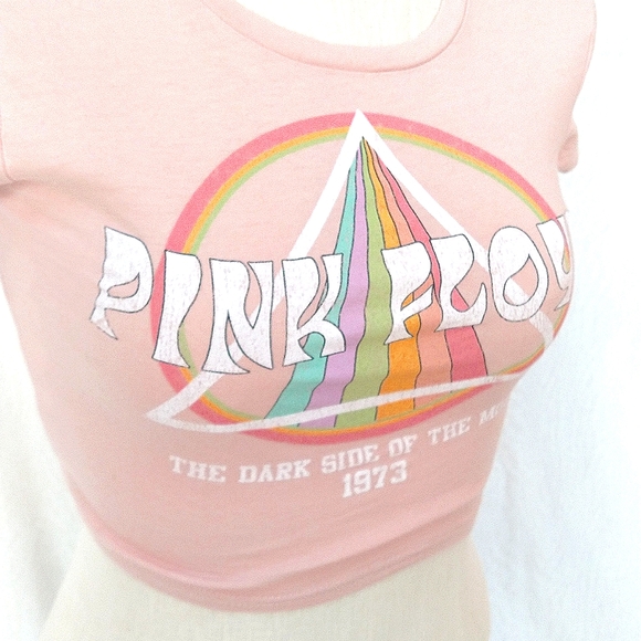 Pink Floyd Crop Top Size XS - Picture 4 of 7